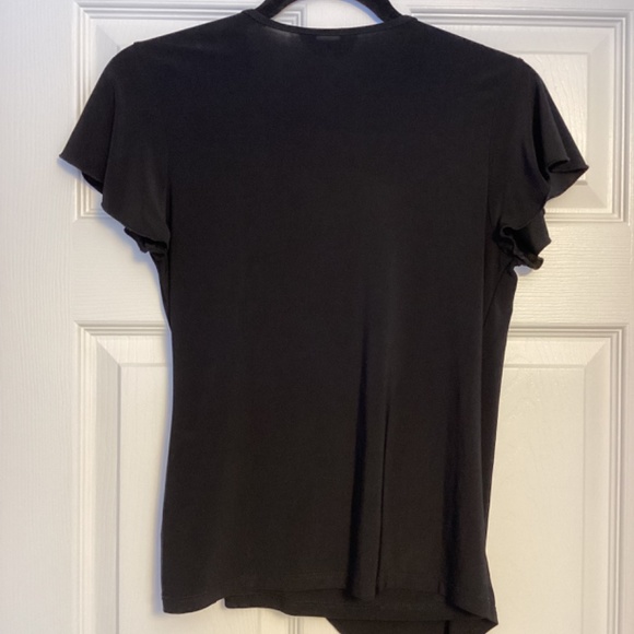 Jessica black wrap top - Picture 2 of 3